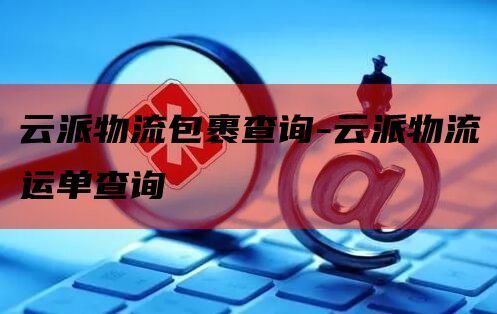 云派物流包裹查询-云派物流运单查询