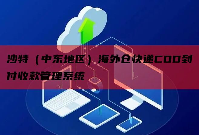 沙特（中东地区）海外仓快递COD到付收款管理系统