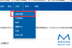 PayPal设置