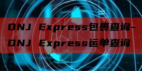 DNJ Express包裹查询-DNJ Express运单查
