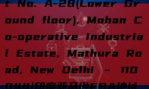 SDEE印度fba仓库地址Plot No. A-28(Lower Ground floor), Mohan Co-operative Industrial Estate, Mathura Road, 