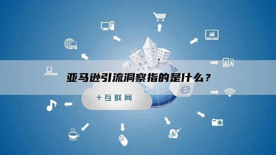 亚马逊引流洞察指的是什么？