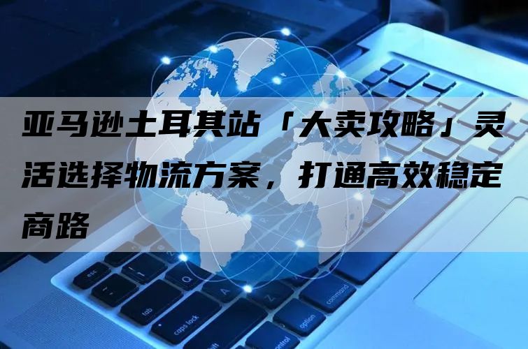 亚马逊土耳其站「大卖攻略」灵活选择物流方案，打通高效稳定商路